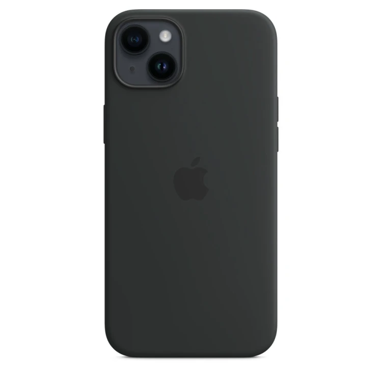 Silikonowe etui Apple z MagSafe Midnight Black, do iPhone 14 Plus