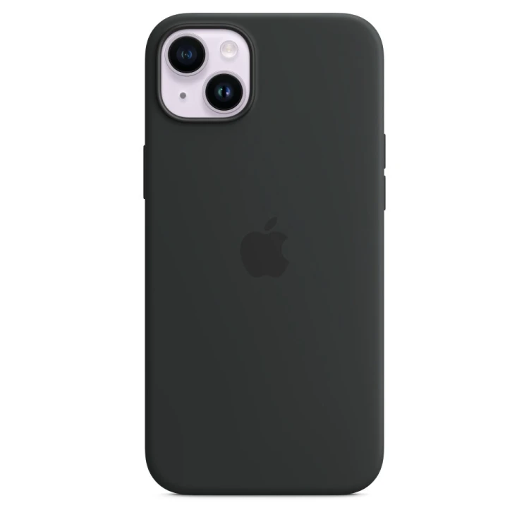 Silikonowe etui Apple z MagSafe Midnight Black, do iPhone 14 Plus