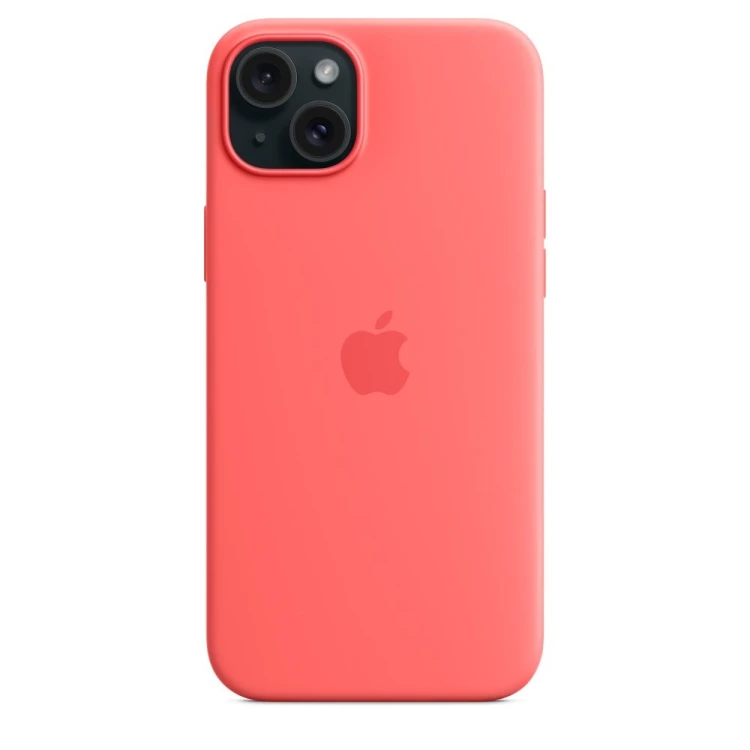 Silikonowe etui Apple z MagSafe do iPhone 15 Plus