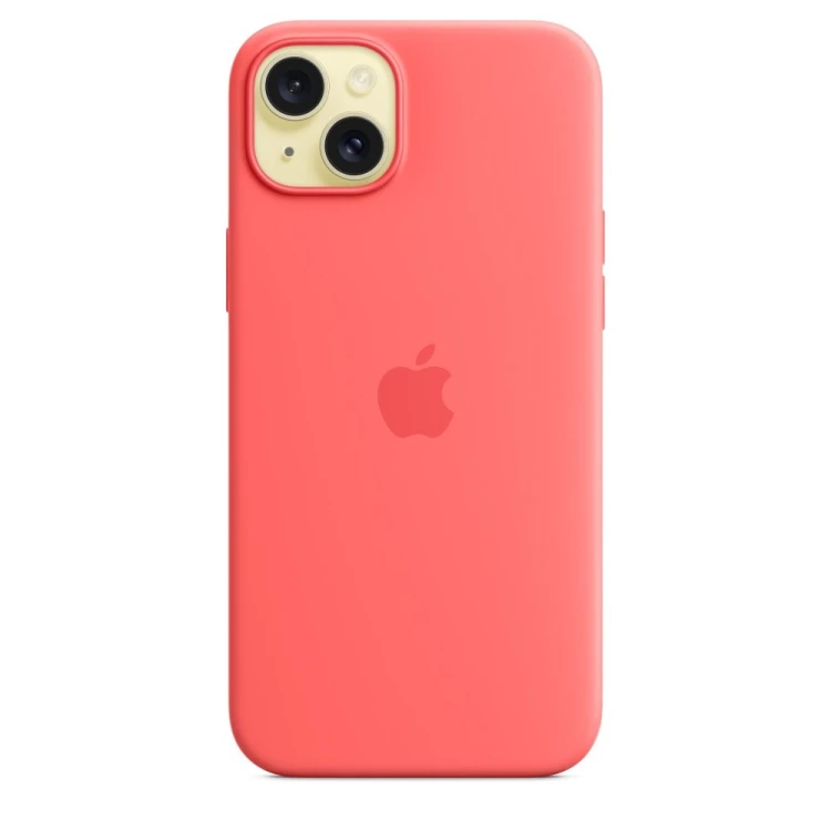 Silikonowe etui Apple z MagSafe do iPhone 15 Plus