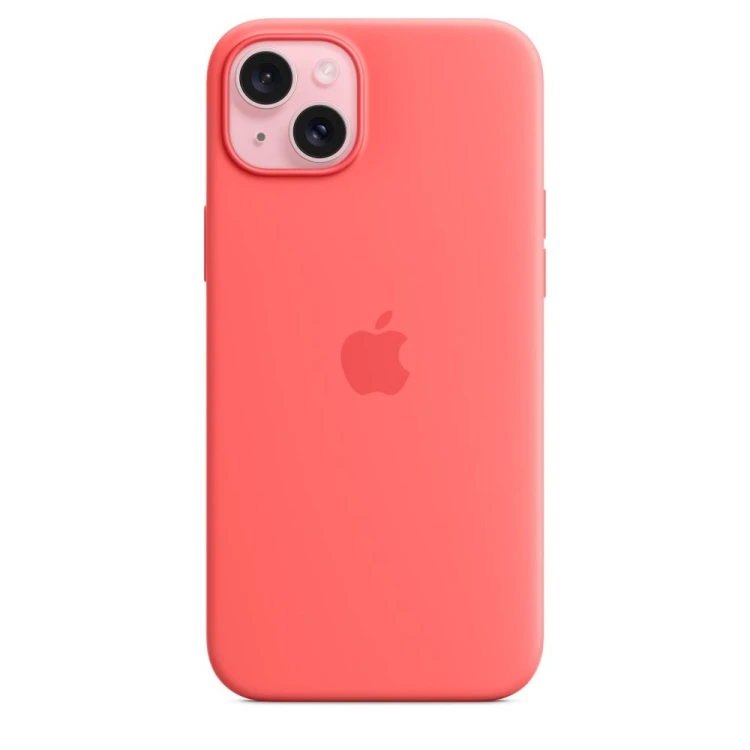 Silikonowe etui Apple z MagSafe do iPhone 15 Plus