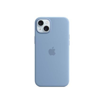 Silikonowe etui Apple z MagSafe Winter Blue, do iPhone 15 Plus
