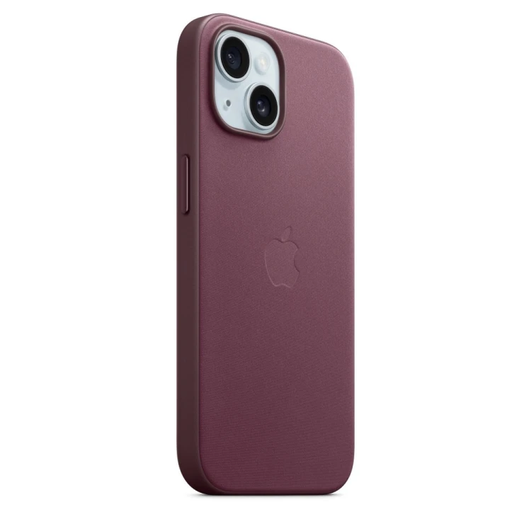 Etui z MagSafe Apple iPhone 15 Feingewebe Case Mullberry