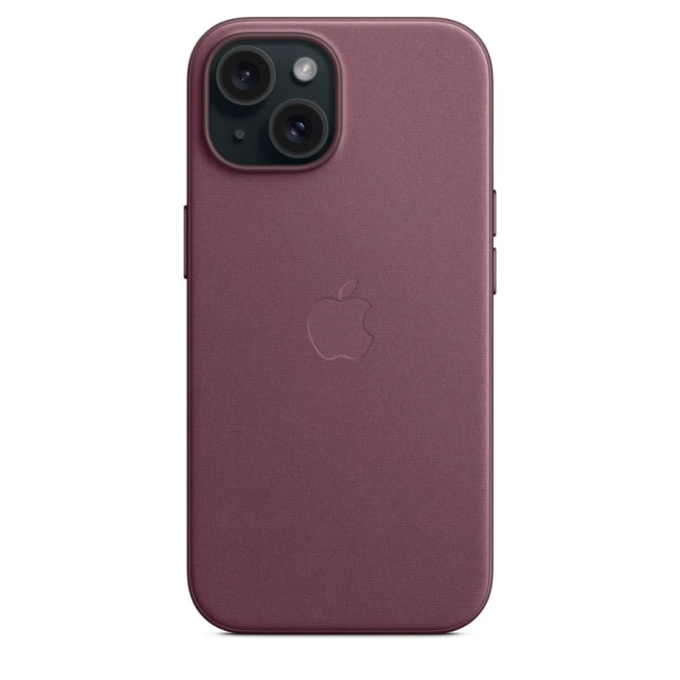 Etui z MagSafe Apple iPhone 15 Feingewebe Case Mullberry