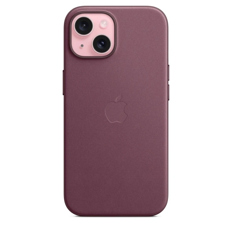 Etui z MagSafe Apple iPhone 15 Feingewebe Case Mullberry