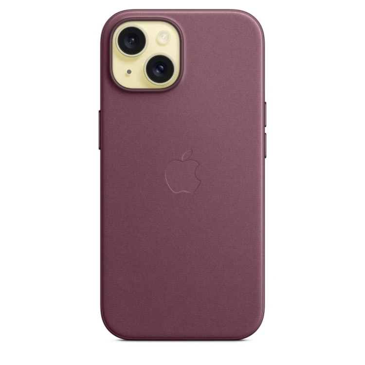 Etui z MagSafe Apple iPhone 15 Feingewebe Case Mullberry