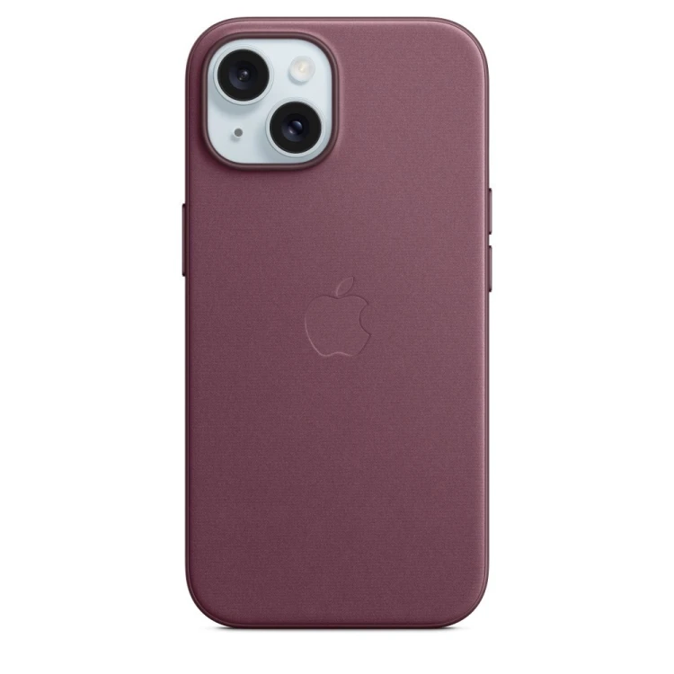 Etui z MagSafe Apple iPhone 15 Feingewebe Case Mullberry