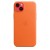 Etui skórzane Apple z MagSafe Orange, do iPhone 14 Plus