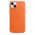 Etui skórzane Apple z MagSafe Orange, do iPhone 14 Plus