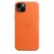 Etui skórzane Apple z MagSafe Orange, do iPhone 14 Plus