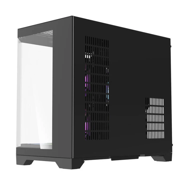 Obudowa komputerowa DARKFLASH FT418 + 6 wentylatorów ARGB (czarna)