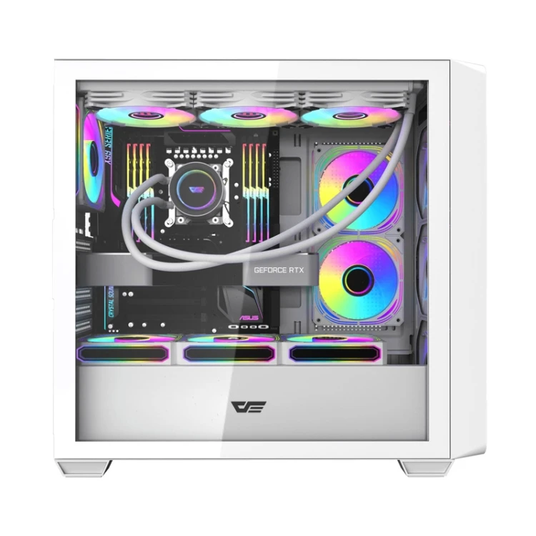 Obudowa komputerowa DARKFLASH DS900WD (biała)