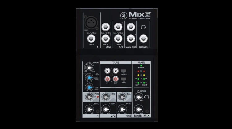 Mikser Mix5 firmy Mackie
