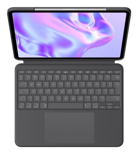 Etui z klawiaturą Logitech Combo Touch QWERTY UK międzynarodowy Smart Connector Szary
