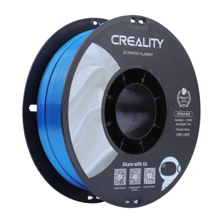Filament CREALITY CR-Silk PLA (niebieski)