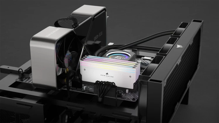 Pamięć Corsair Dominator Titanium CMP32GX5M2B6000C30W 32GB 2x16GB DDR5 6000 MHz