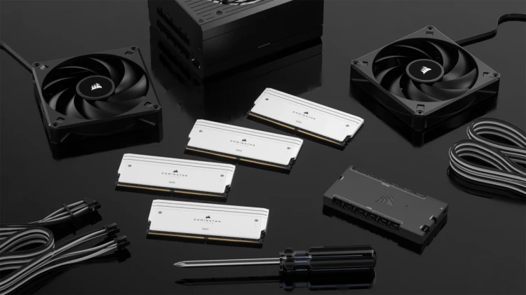 Pamięć Corsair Dominator Titanium CMP32GX5M2B6000C30W 32GB 2x16GB DDR5 6000 MHz