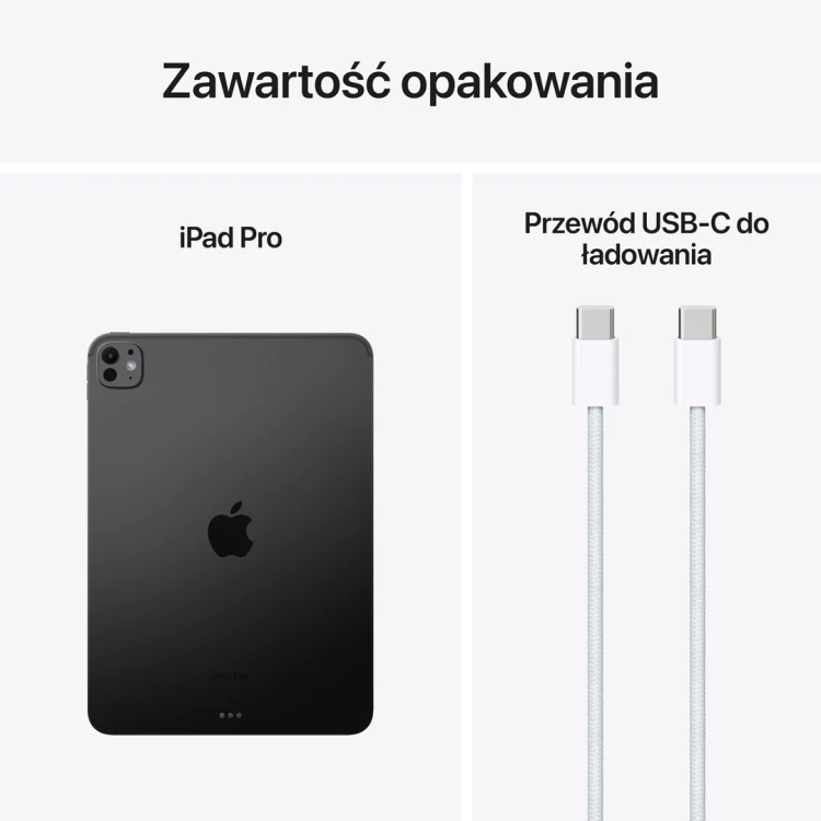 Apple iPad Pro Apple M 512 GB 27,9 cm (11") 8 GB Wi-Fi 6E (802.11ax) iPadOS 17 Czarny