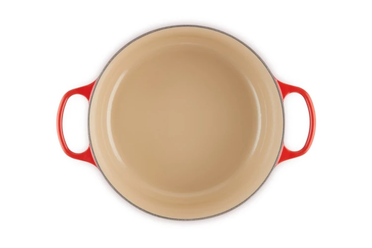 Le Creuset Signature Roaster okrągły 28cm wiśniowy