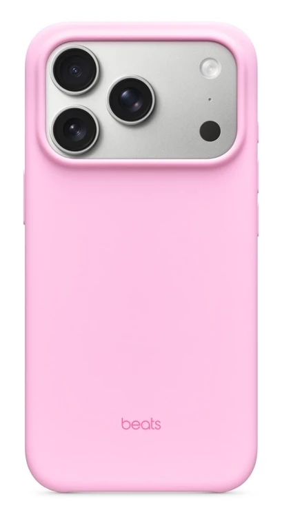 Etui Apple Beats na iPhone'a 17 Pro z MagSafe i sterowaniem aparatem, Pebble Pink, MGKF4LL/A