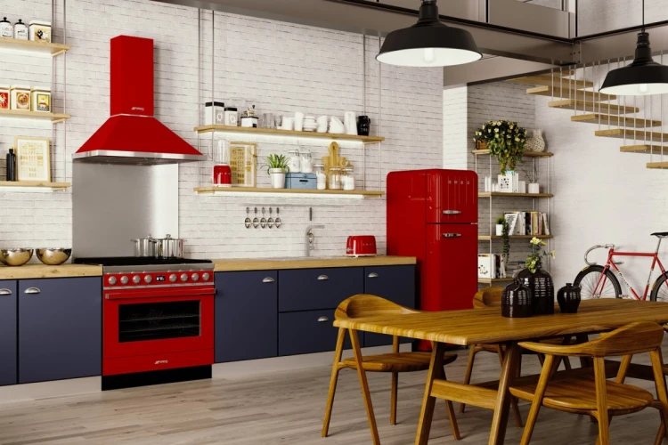 Toster SMEG TSF01RDEU