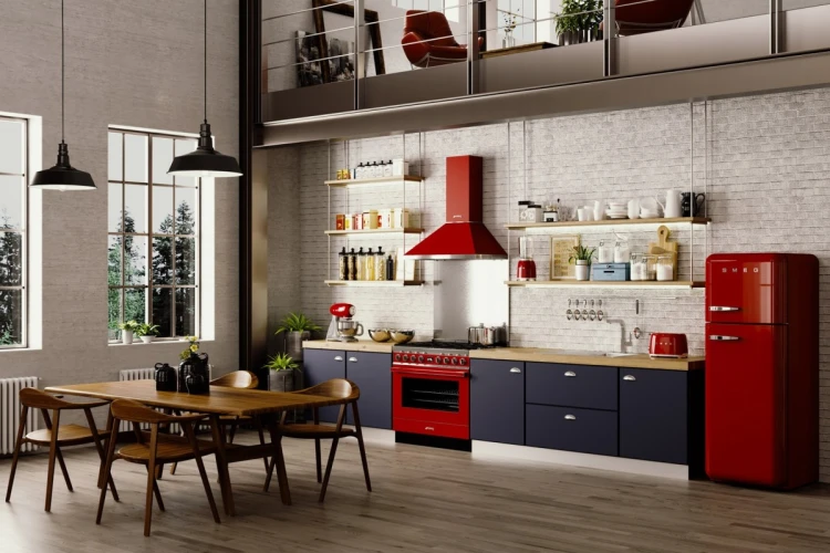 Toster SMEG TSF01RDEU
