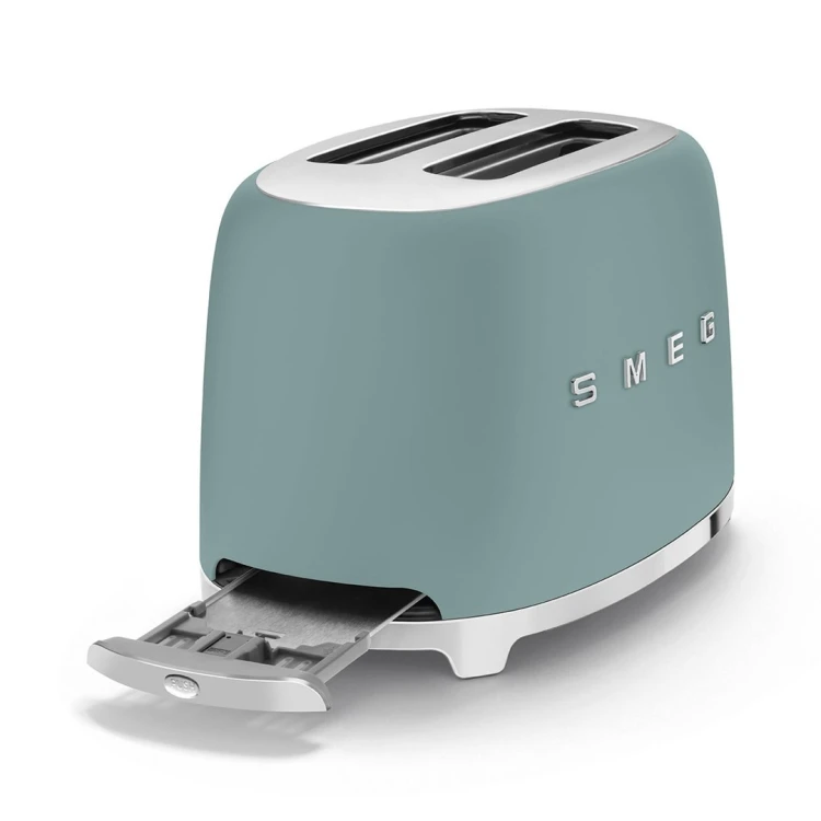 Smeg TSF01EGMEU Toster 2 kromki Szmaragd N Matowy
