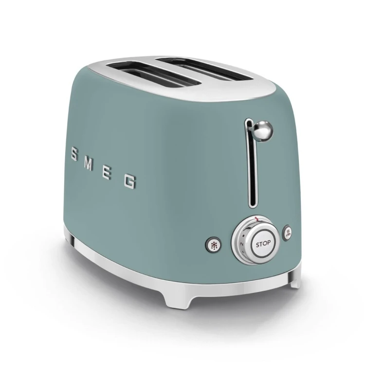 Smeg TSF01EGMEU Toster 2 kromki Szmaragd N Matowy