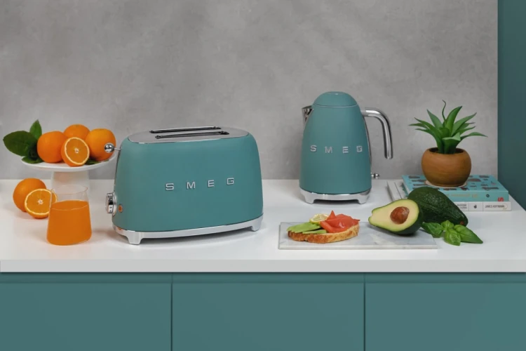 Smeg TSF01EGMEU Toster 2 kromki Szmaragd N Matowy