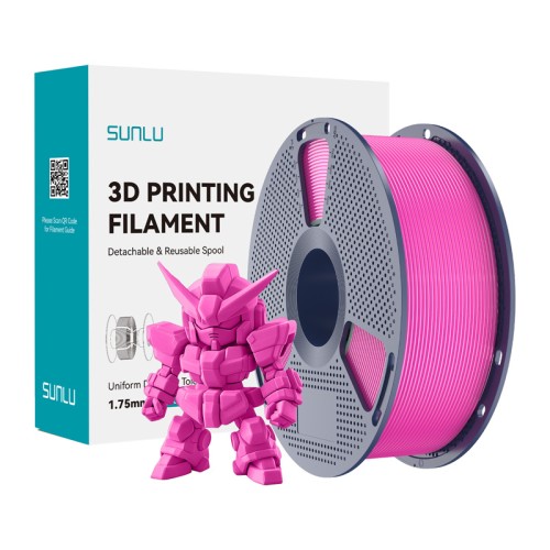 Filament SUNLU PLA+ 2.0 1.75mm 1kg (magenta)
