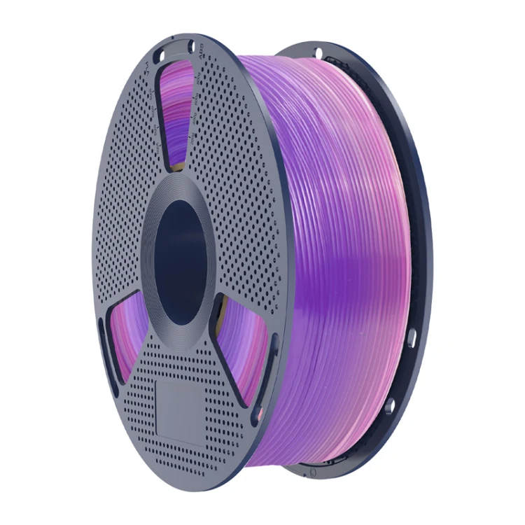 Filament SUNLU PLA 1.75mm 1kg Rainbow 03 (przezroczysty)
