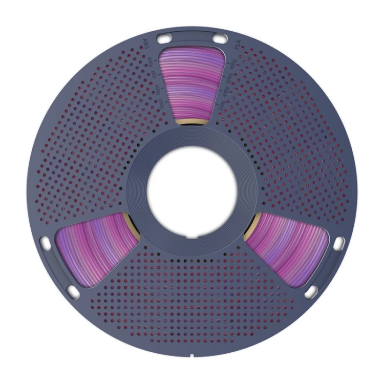 Filament SUNLU PLA 1.75mm 1kg Rainbow 03 (przezroczysty)