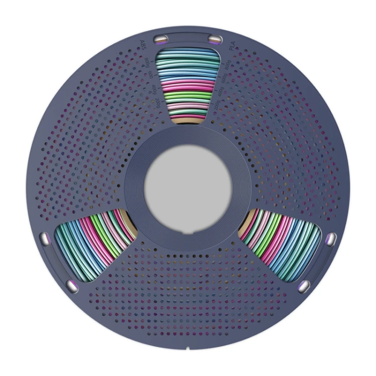 Filament SUNLU PLA+ Silk 1.75mm 1kg Rainbow 06