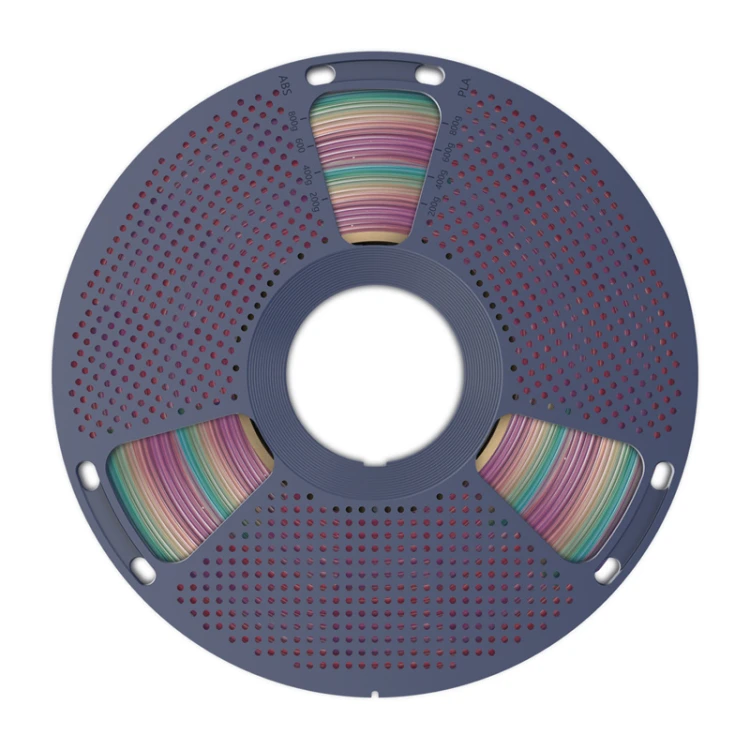 Filament SUNLU PLA 1.75mm 1kg Rainbow 04 (przezroczysty)