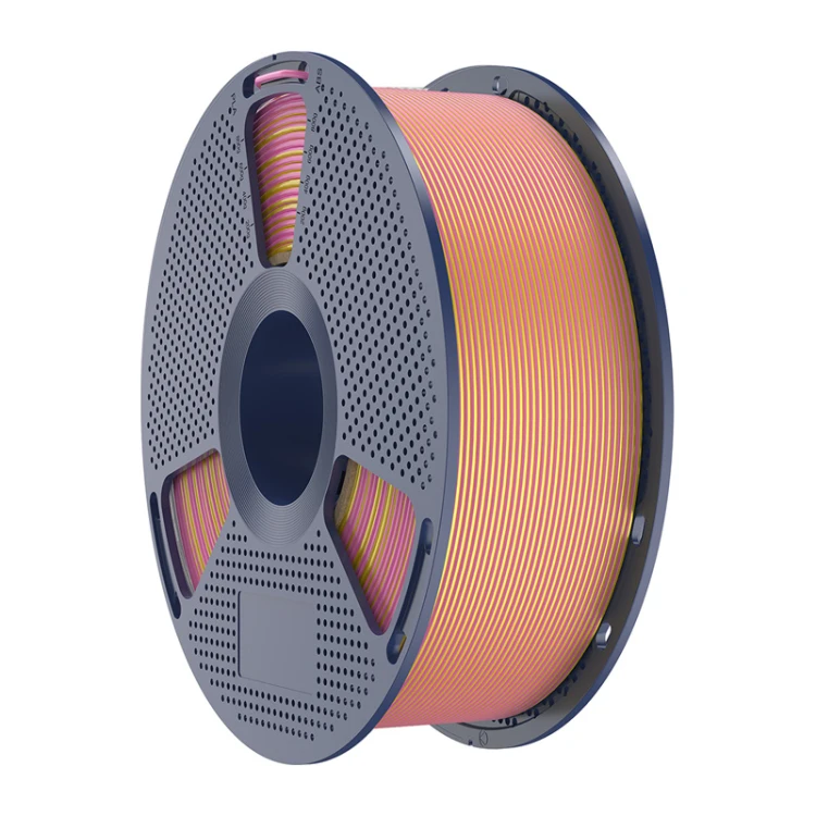 Filament SUNLU PLA+ Silk Dual Color 1.75mm 1kg (różowo-złoty)