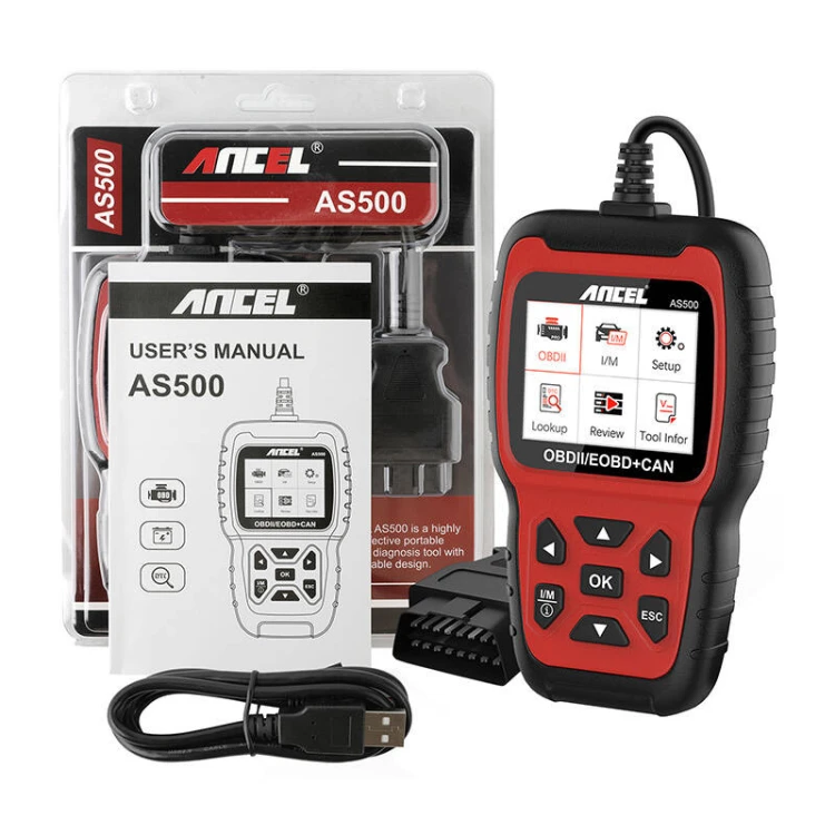 Skaner OBD2 ANCEL AS500/AC105
