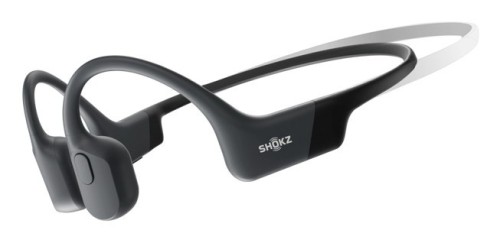 SHOKZ Openrun Mini Zestaw słuchawkowy Bezprzewodowy Opaska na szyję Sport Bluetooth Czarny