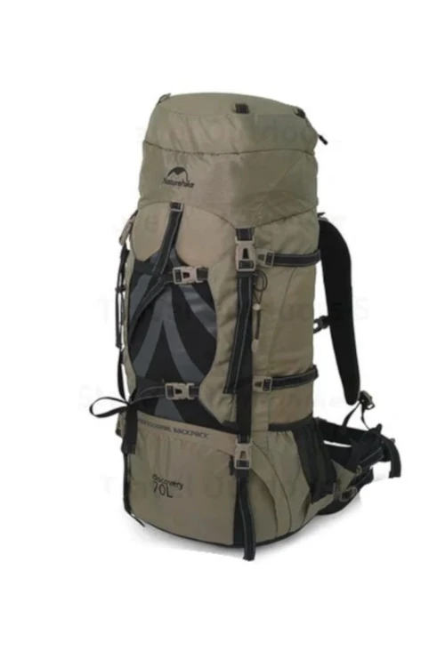 Plecak trekkingowy 70 litrów NH70B070-B-BROWN Naturehike