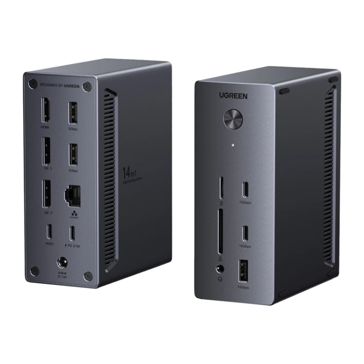 Stacja dokująca UGREEN 14w1 USB-C CM843
