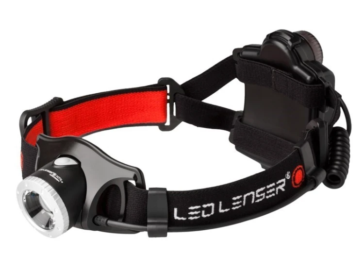 Latarka czołowa LED Ledlenser H7R.2 Czarny, Czerwony, Biały