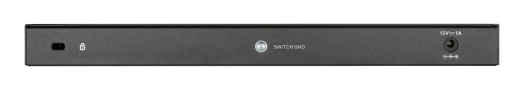 D-Link DGS-1016S Nie zarządzany Gigabit Ethernet (10/100/1000) Czarny