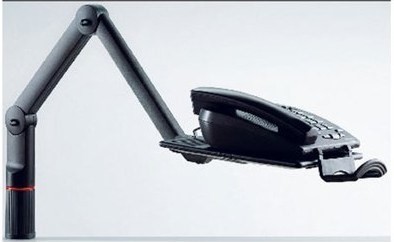 Uchwyt do telefonu NOVUS Telefonschwenker TALKMASTER anthrazit 2 Gele