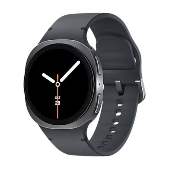 Samsung Galaxy Watch 8 3,3 cm (1.3") AMOLED 40 mm Cyfrowy 438 x 438 px Ekran dotykowy Grafitowy Wi-Fi GPS