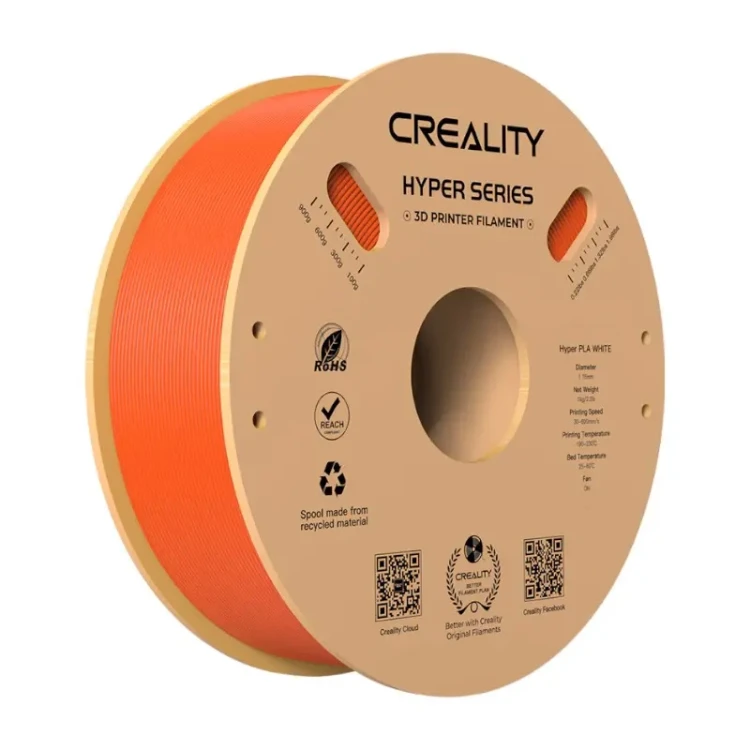 Filament CREALITY Hyper PLA (pomarańczowy)