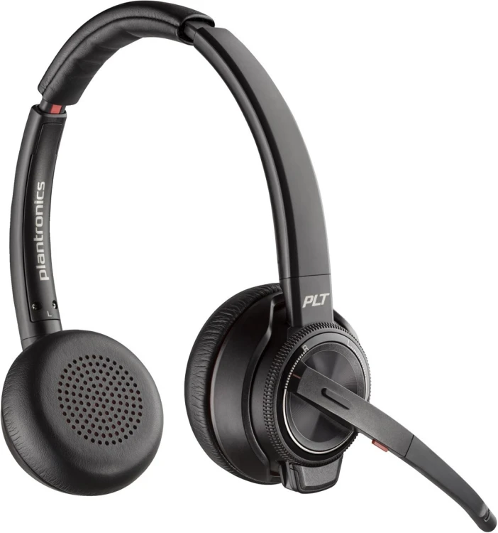POLY Zestaw słuchawkowy Savi 8220 UC DECT 1880–1900 MHz USB-A