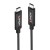 Lindy 43348 kabel USB USB 3.2 Gen 2 (3.1 Gen 2) 3 m USB C Czarny