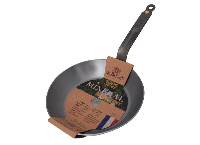 De Buyer Żelazko Indukcyjna Patelnia Mineralna B 28cm