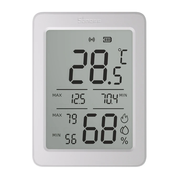 Czujnik Temperatury i Wilgotności ZigBee LCD Sonoff AirGuard TH SNZB-02DR2
