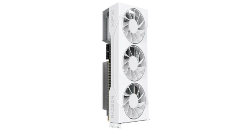 Karta graficzna XFX RX 9070 SWIFT Potrójny wentylator Biały OC GDDR6 - 16,384 MB