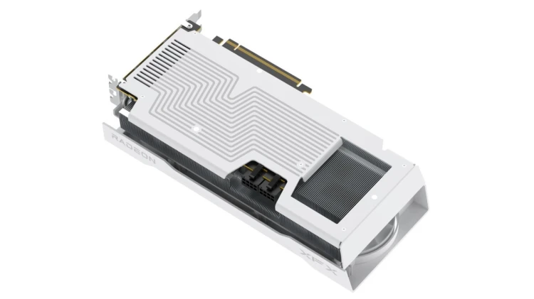 Karta graficzna XFX RX 9070 SWIFT Potrójny wentylator Biały OC GDDR6 - 16,384 MB